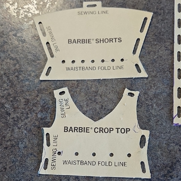 Barbie Vintage Sewing Patterns Vintage. Mattel. 1973. 14 Payterns - Picture 5 of 10